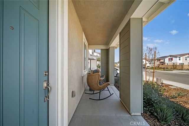 30181 Adrift Ln, Menifee, CA 92584 - covered porch featuring a residential view