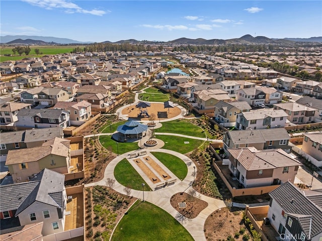 30181 Adrift Ln, Menifee, CA 92584 - aerial perspective of suburban area with mountains