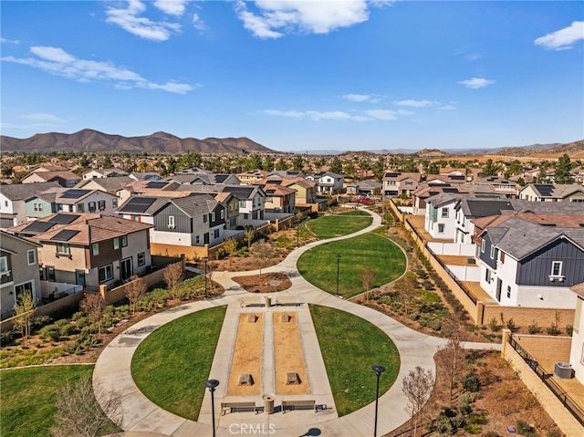30181 Adrift Ln, Menifee, CA 92584 - aerial view of residential area with a mountain backdrop