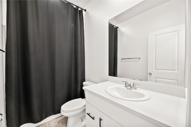 30181 Adrift Ln, Menifee, CA 92584 - bathroom with vanity and a shower with shower curtain