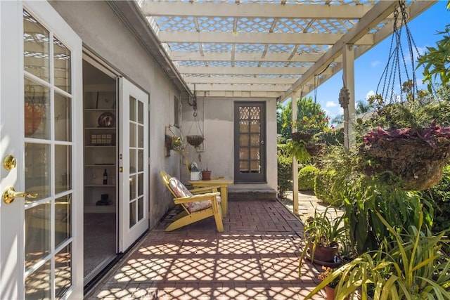 719 S Amstutz Ave, Anaheim, CA 92802 - wooden deck with a pergola