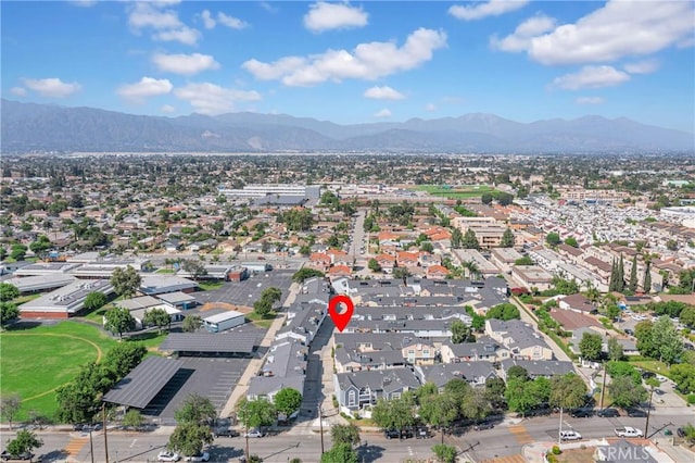 13303 Waco St Unit 62, Baldwin Park, CA 91706 - aerial view of residential area featuring a mountain backdrop