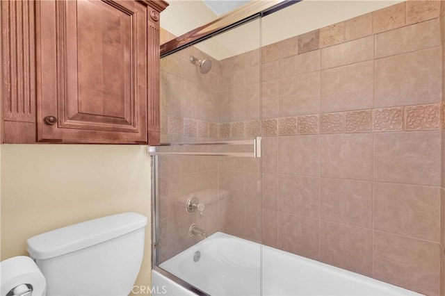 13303 Waco St Unit 62, Baldwin Park, CA 91706 - full bath featuring toilet and combined bath / shower with glass door