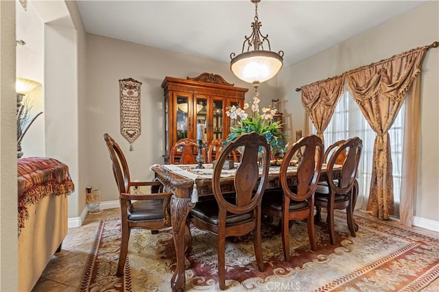1555 Lupine Cir, Corona, CA 92881 - dining space with baseboards and tile patterned floors