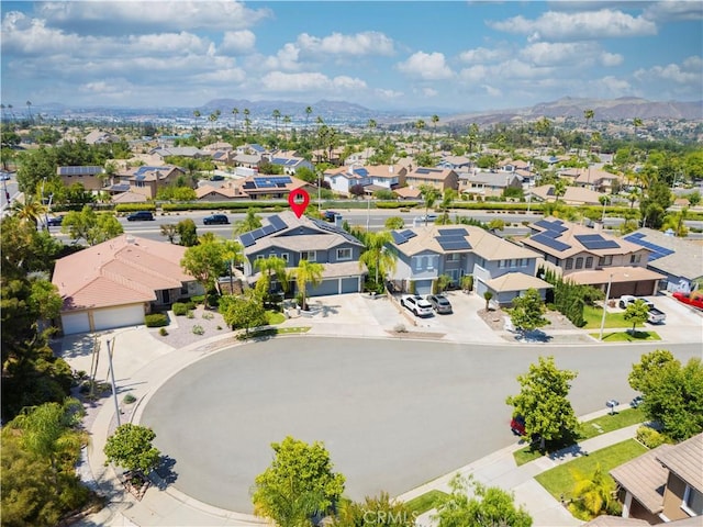 1555 Lupine Cir, Corona, CA 92881 - aerial perspective of suburban area featuring mountains