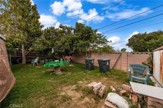 526 Nottingham Ave, Santa Ana, CA 92703 - view of fenced backyard