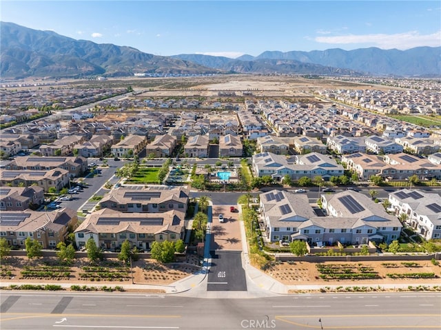 16502 Casa Grande Ave Unit 102, Fontana, CA 92336 - aerial view of residential area featuring mountains
