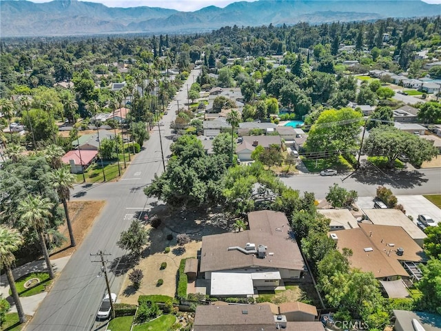 1204 San Jacinto, Redlands, CA 92373 - aerial view of residential area featuring a mountainous background
