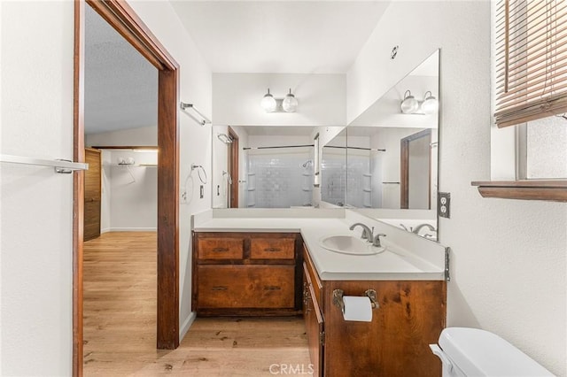 1204 San Jacinto, Redlands, CA 92373 - full bathroom with wood finished floors and vanity