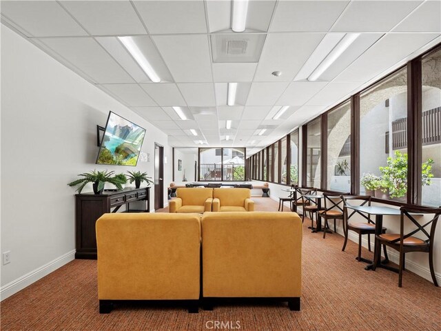 5334 Lindley Ave Unit 125, Encino, CA 91316 - common area with a drop ceiling