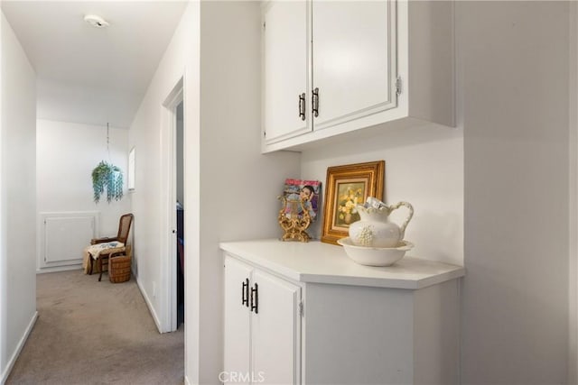 5266 Bluff St, Norco, CA 92860 - corridor with carpet and baseboards