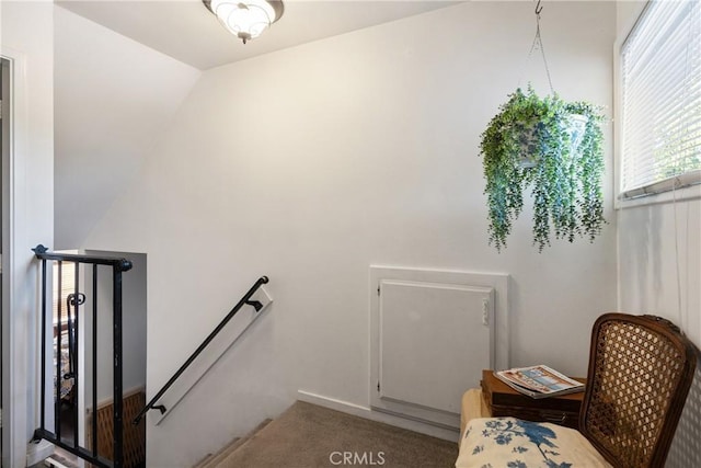 5266 Bluff St, Norco, CA 92860 - stairs with lofted ceiling