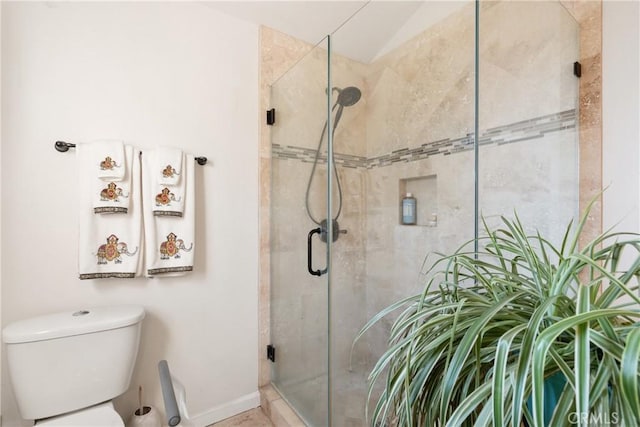 5266 Bluff St, Norco, CA 92860 - full bathroom featuring toilet and a stall shower