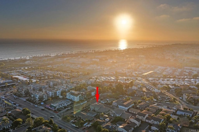 1506 Alvarado St, Oceanside, CA 92054 - aerial view at dusk of a water view