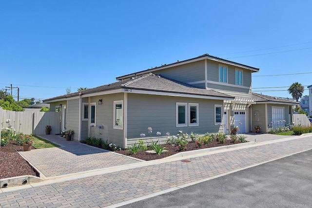 1506 Alvarado St, Oceanside, CA 92054 - view of front of house with an attached garage
