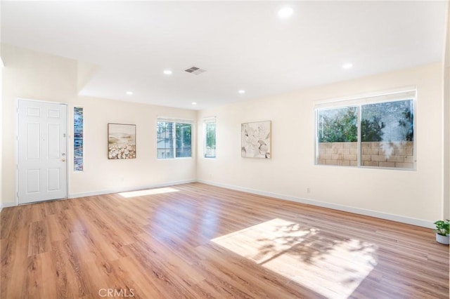 149 E Saint Andrews St, Ontario, CA 91761 - spare room with light wood-style floors and recessed lighting