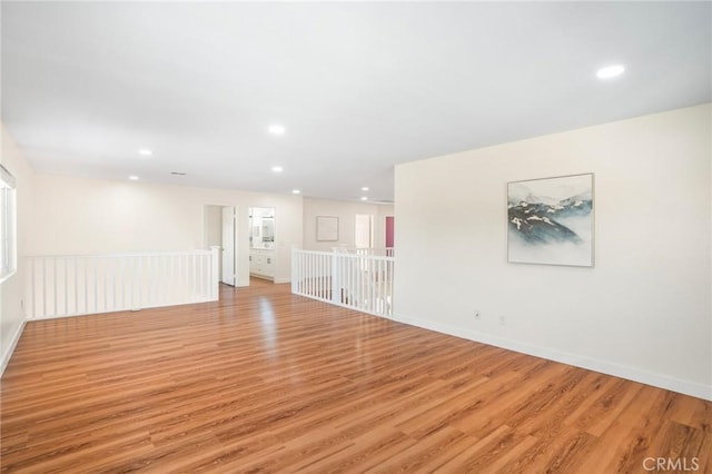 149 E Saint Andrews St, Ontario, CA 91761 - spare room featuring light wood-style flooring and recessed lighting
