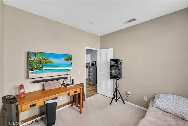 31164 Twilight Vista Dr, Menifee, CA 92584 - office area with light carpet and baseboards