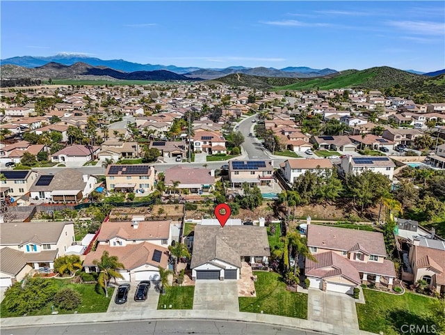 31164 Twilight Vista Dr, Menifee, CA 92584 - aerial view of residential area with a mountain backdrop