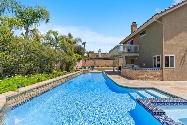 1200 Cerca, San Clemente, CA 92673 - view of pool with a patio and a pool with connected hot tub