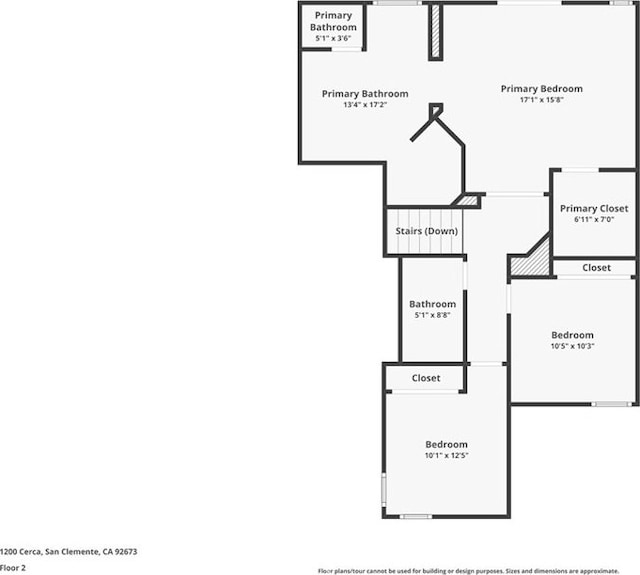 1200 Cerca, San Clemente, CA 92673 - view of property floor plan