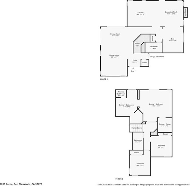 1200 Cerca, San Clemente, CA 92673 - view of room layout