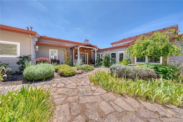 3165 Keeling Ave, Lakeport, CA 95453 - rear view of house featuring a chimney