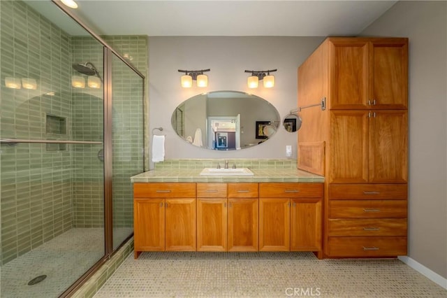 3165 Keeling Ave, Lakeport, CA 95453 - bathroom with a shower stall and vanity