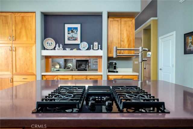 3165 Keeling Ave, Lakeport, CA 95453 - kitchen view of black gas cooktop