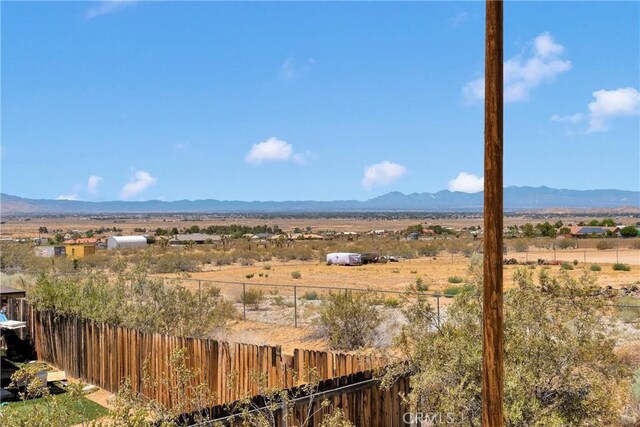 23859 S Rd, Apple Valley, CA 92307 - mountain view with rural landscape
