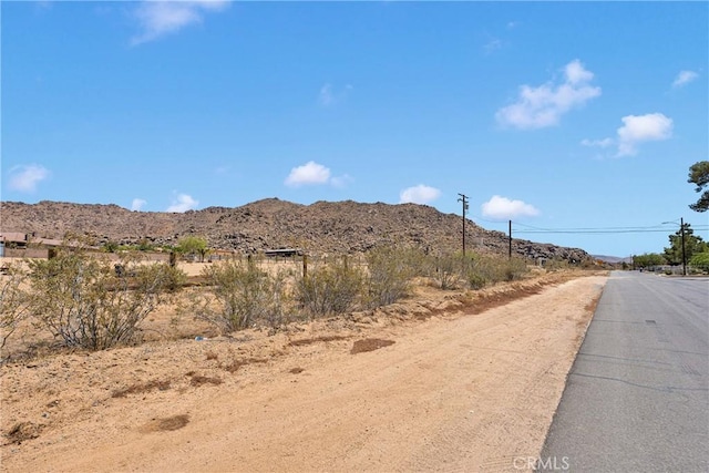 23859 S Rd, Apple Valley, CA 92307 - view of asphalt street with a mountain view