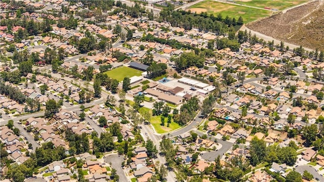11571 Pinnacle Peak Ct, Rancho Cucamonga, CA 91737 - aerial view of property's location with nearby suburban area