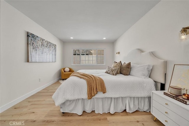 14181 Moore Ct, Irvine, CA 92606 - bedroom featuring recessed lighting and light wood-type flooring
