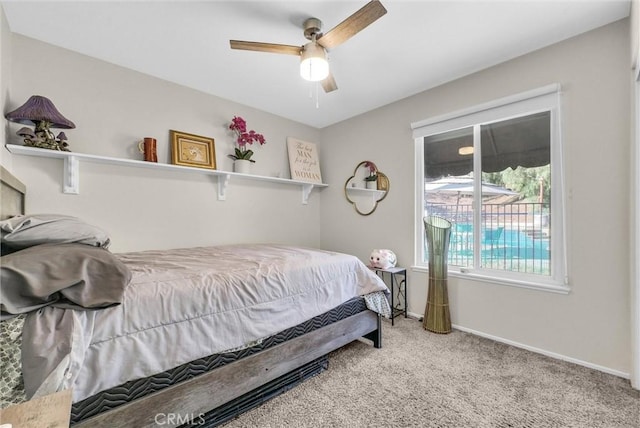 12312 Marmont Pl, Moreno Valley, CA 92557 - bedroom featuring carpet and a ceiling fan