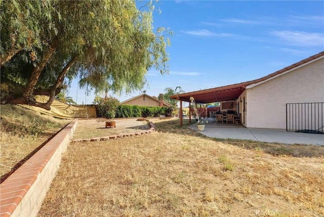 12312 Marmont Pl, Moreno Valley, CA 92557 - view of yard with a patio area