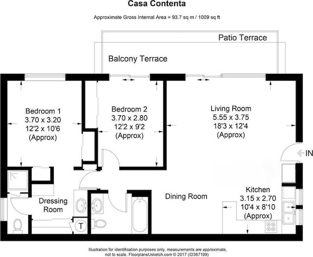 811 Ronda Mendoza Unit P, Laguna Woods, CA 92637 - view of property floor plan