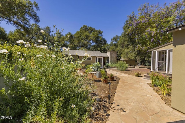 840 Fairview Rd, Ojai, CA 93023 - view of yard with a patio area
