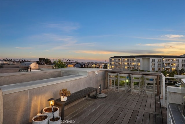 3306 Via Oporto, Newport Beach, CA 92663 - deck with grilling area