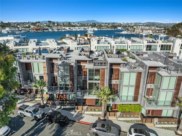 3306 Via Oporto, Newport Beach, CA 92663 - drone / aerial view of a water and mountain view