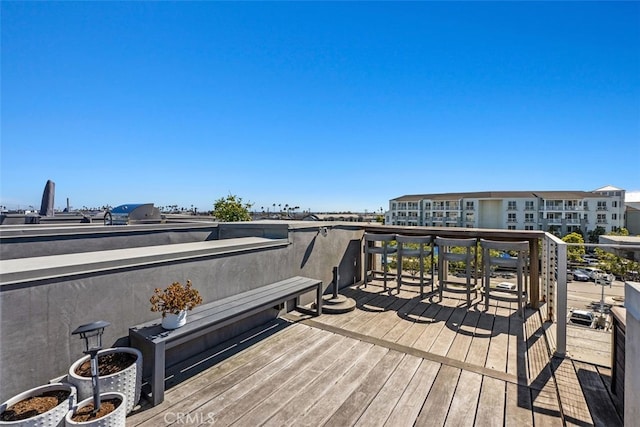 3306 Via Oporto, Newport Beach, CA 92663 - view of wooden deck