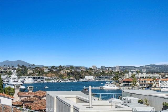 3306 Via Oporto, Newport Beach, CA 92663 - water view featuring mountains