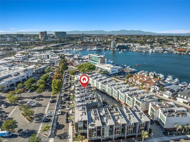 3306 Via Oporto, Newport Beach, CA 92663 - view of urban area featuring a water and mountain view