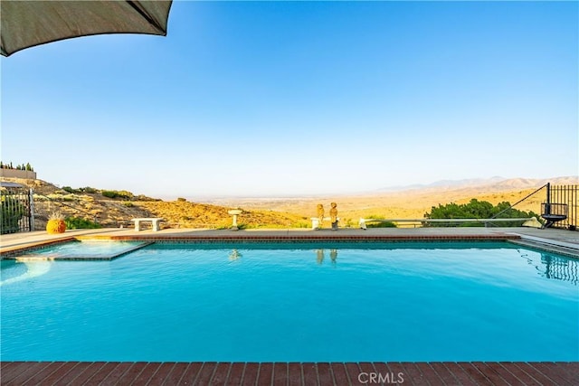 35870 Tierra Subida Ave, Palmdale, CA 93551 - view of pool featuring a mountain view