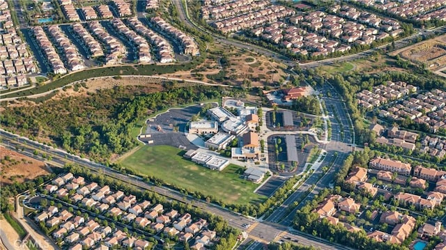 312 Brimwood, Irvine, CA 92618 - aerial view of property and surrounding area with nearby suburban area