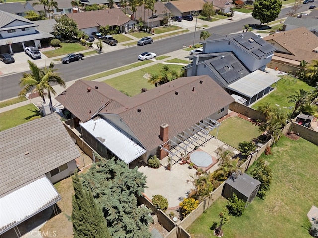 3186 N Hartman St, Orange, CA 92865 - aerial view of residential area