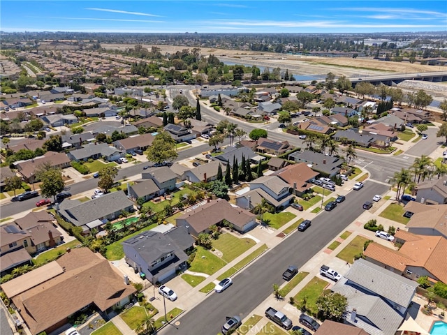 3186 N Hartman St, Orange, CA 92865 - aerial view of property and surrounding area with nearby suburban area
