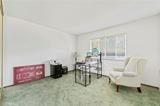 3186 N Hartman St, Orange, CA 92865 - carpeted office space featuring baseboards