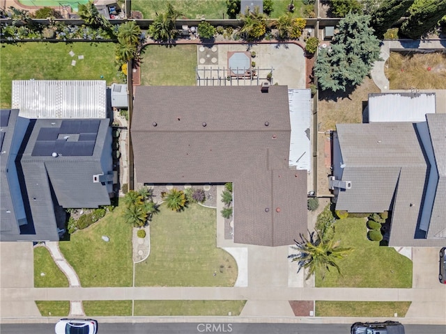 3186 N Hartman St, Orange, CA 92865 - bird's eye view
