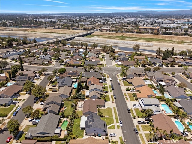 3186 N Hartman St, Orange, CA 92865 - aerial view of property and surrounding area with nearby suburban area