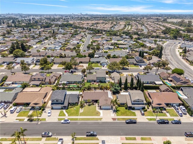 3186 N Hartman St, Orange, CA 92865 - aerial view of property's location with nearby suburban area